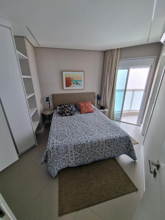 Apto Top Com Vista Pro Mar Em Condominio Completo Em Frente A Praia! Santos  Exteriör bild